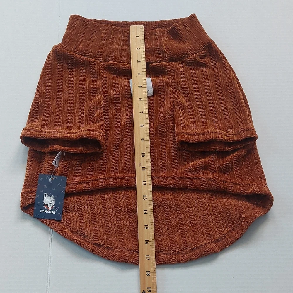 Rust‎ Dog Sweater Brown Size XL